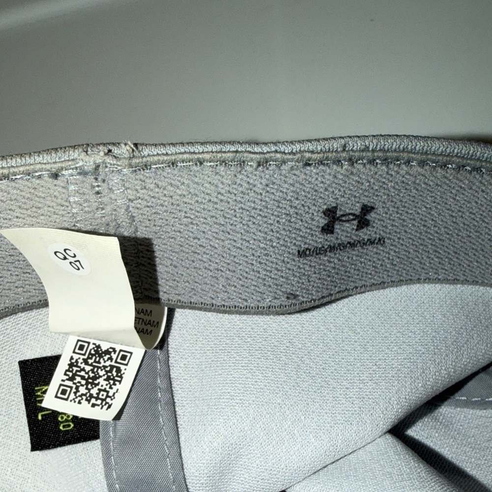 Under Armour Blue Logo Gray Hat View 3